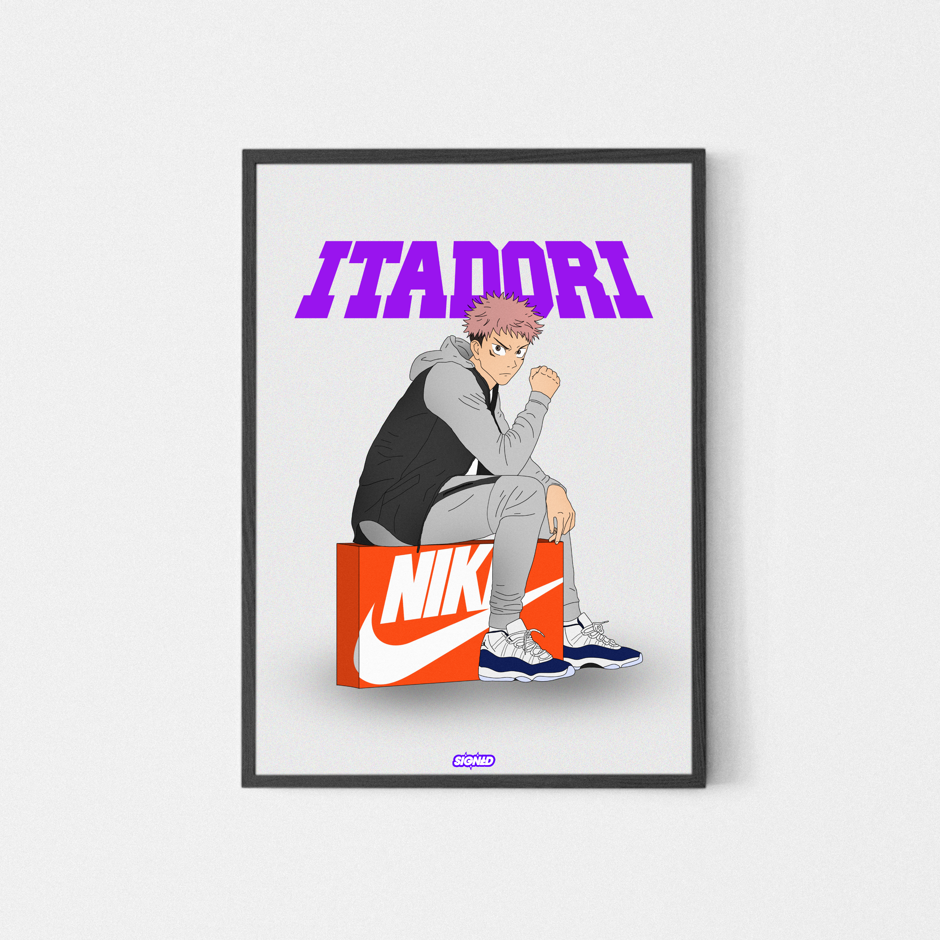 Itadori x Nike Poster – TRIPL7